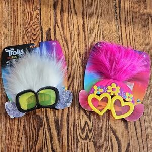 Trolls Novelty Glasses POPPY & TINY DIAMOND